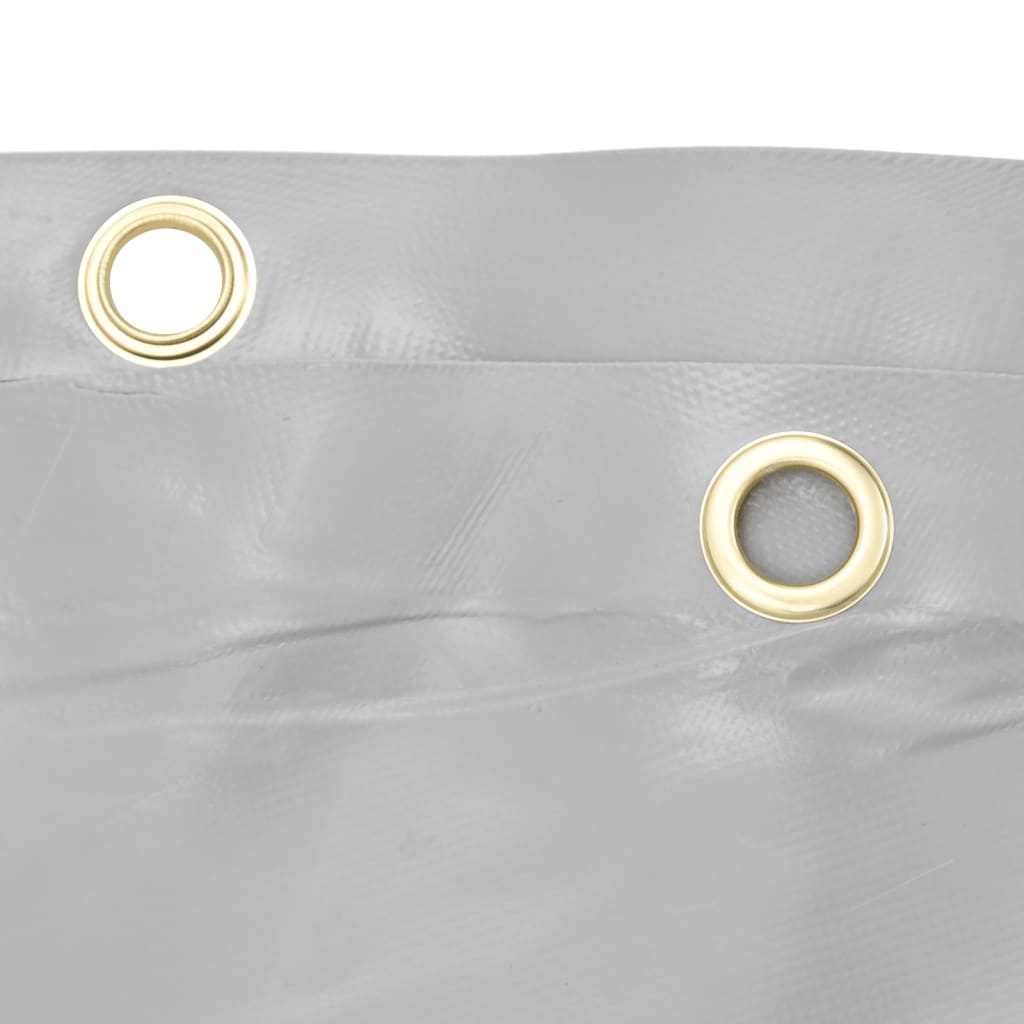 vidaXL Dekzeil Grijs 5x6m - 35% Korting! Topdeal