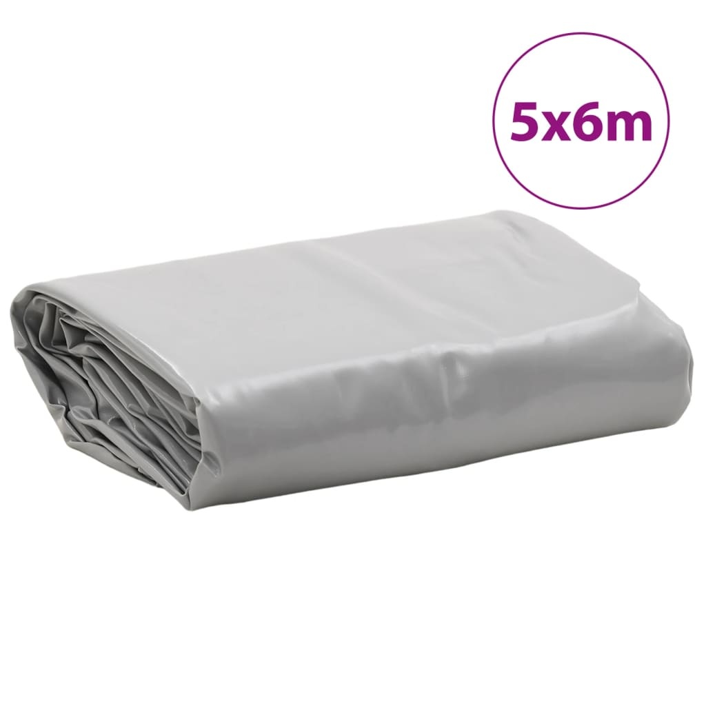 vidaXL Dekzeil Grijs 5x6m - 35% Korting! Topdeal