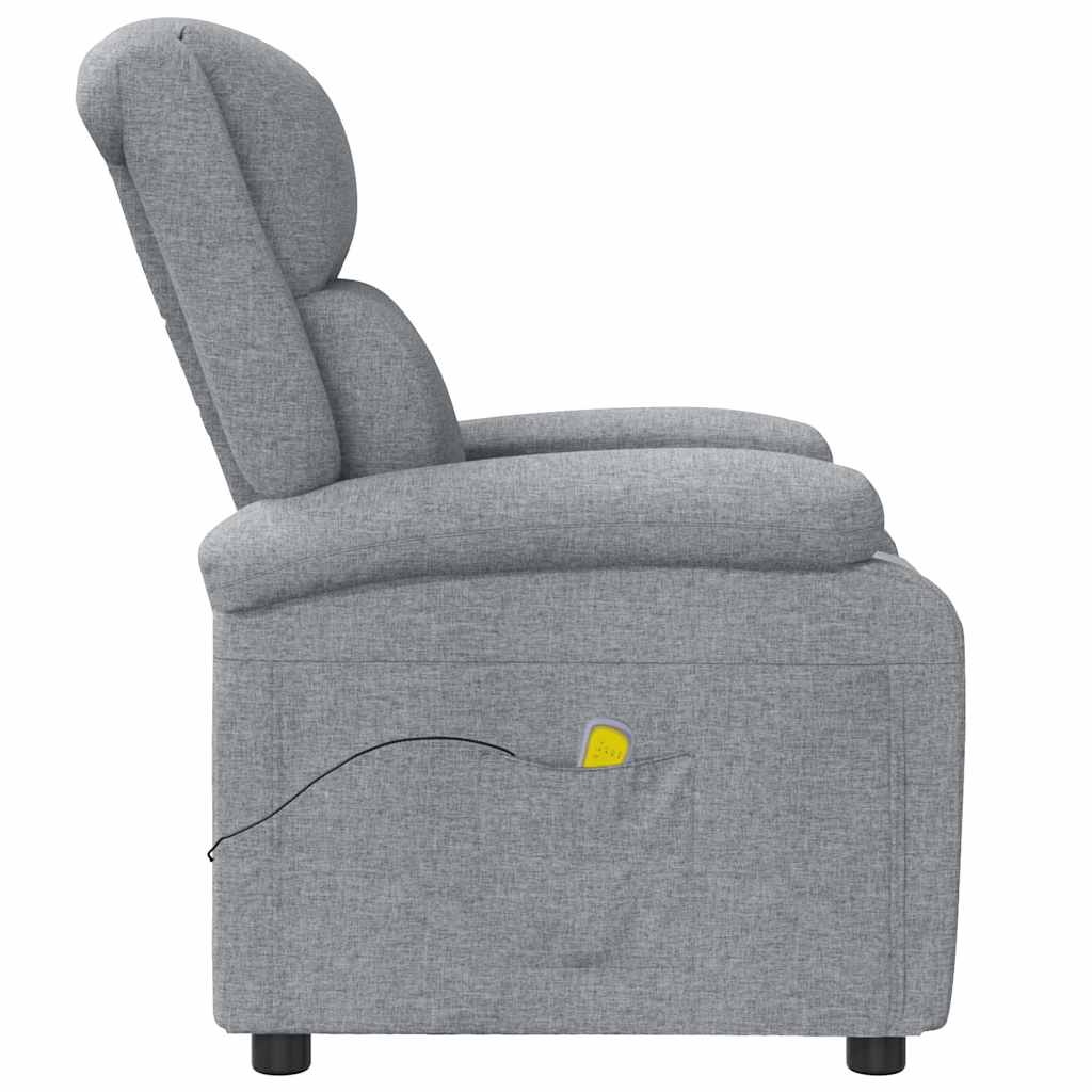 vidaXL Massagestoel Lichtgrijs - 35% Korting! Retourdeal