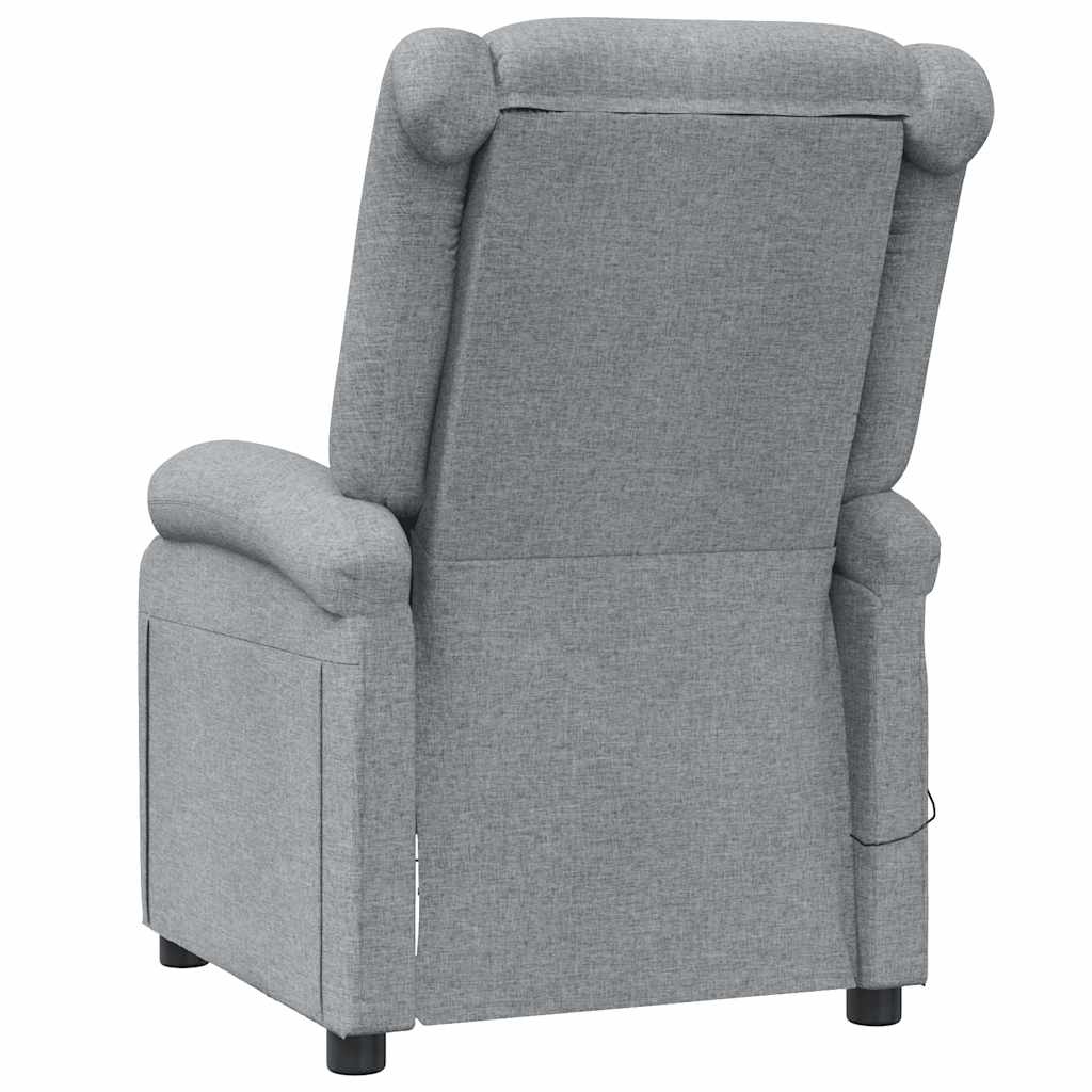 vidaXL Massagestoel Lichtgrijs - 35% Korting! Retourdeal