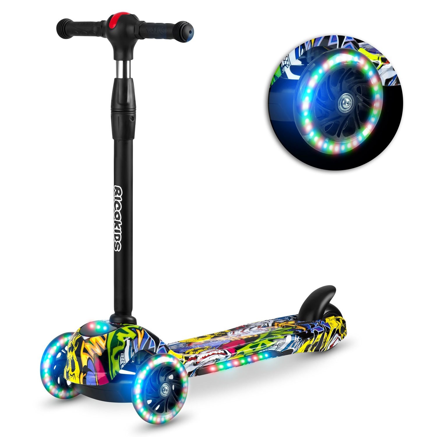 Step 3 Wielen LED (Defect) - Zwart Graffiti - 50% Korting!