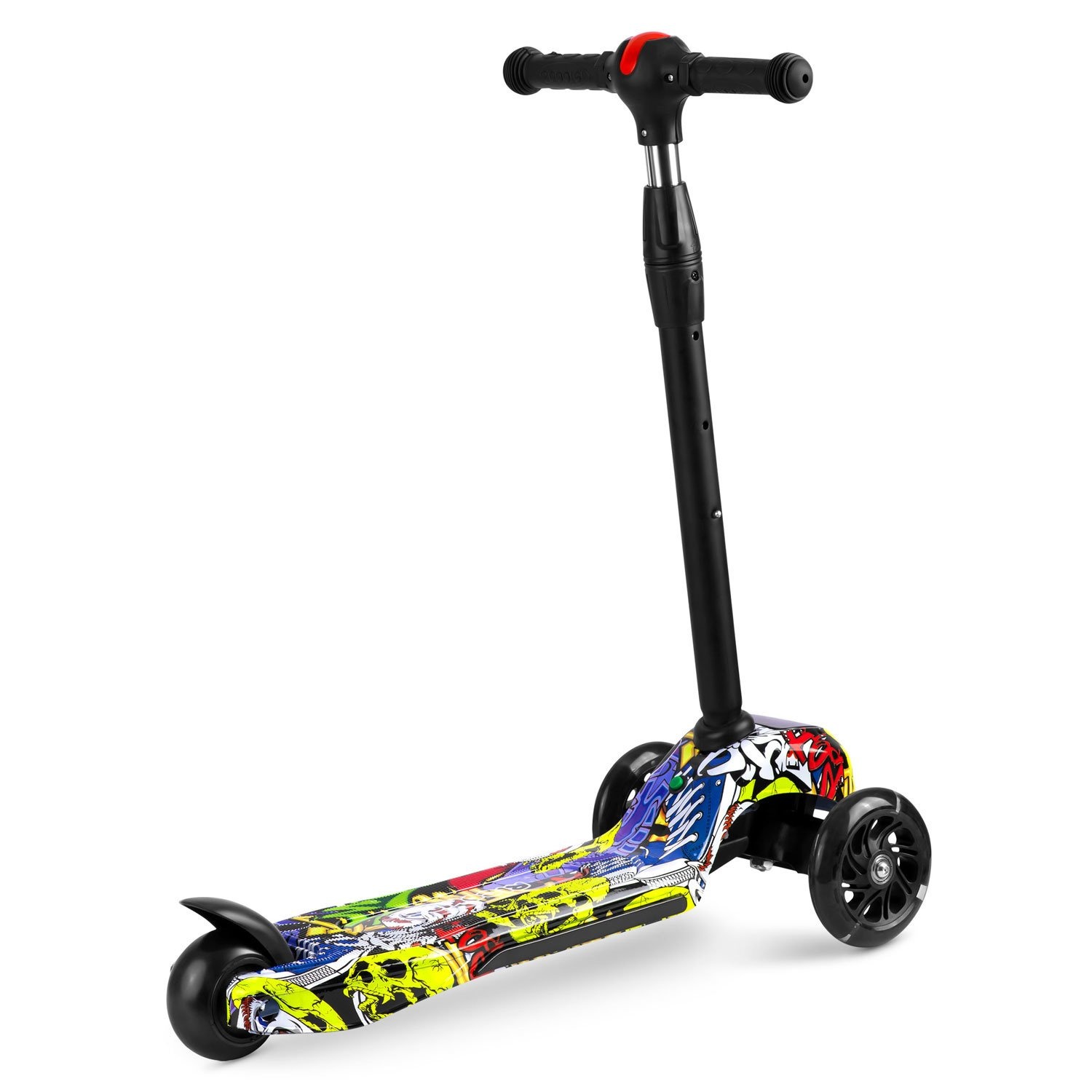 Step 3 Wielen LED (Defect) - Zwart Graffiti - 50% Korting!