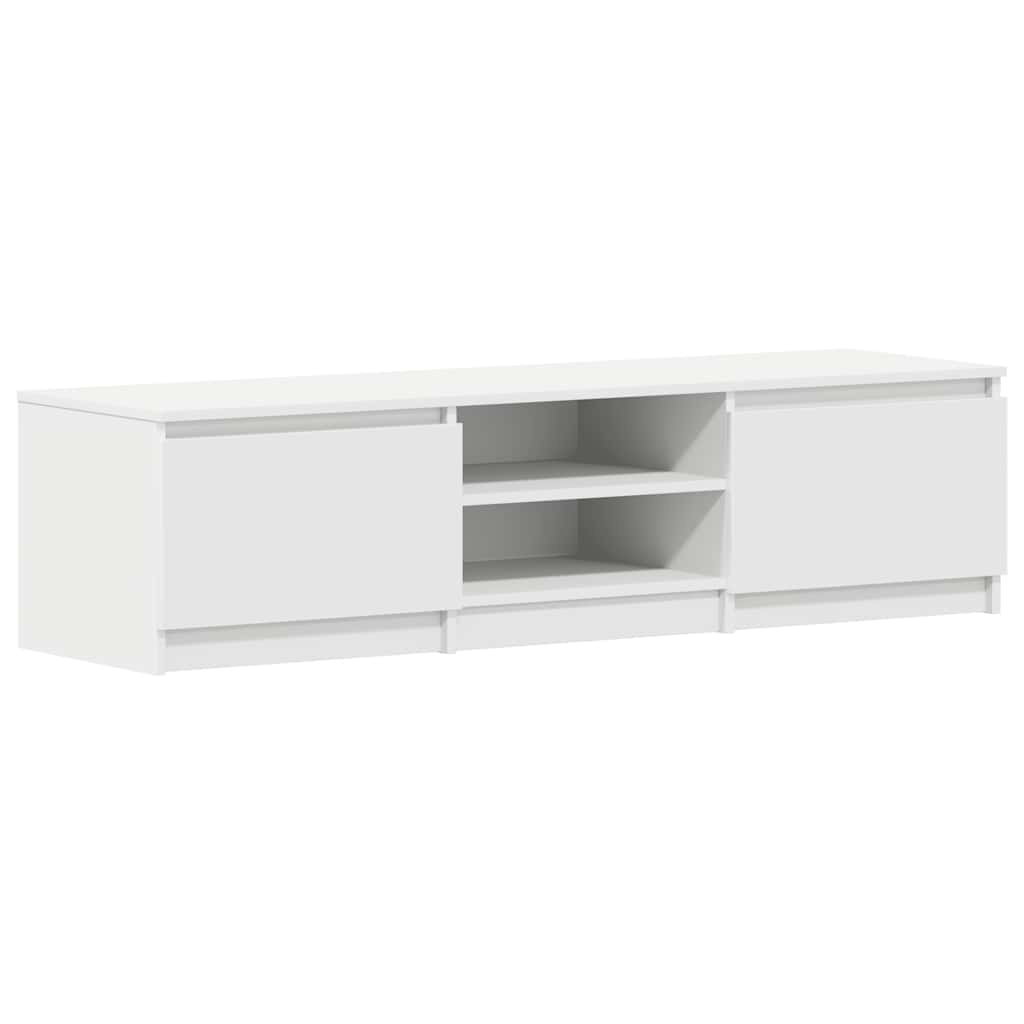 TV Meubel Wit Hout 140cm - 35% Korting! Showroommodel