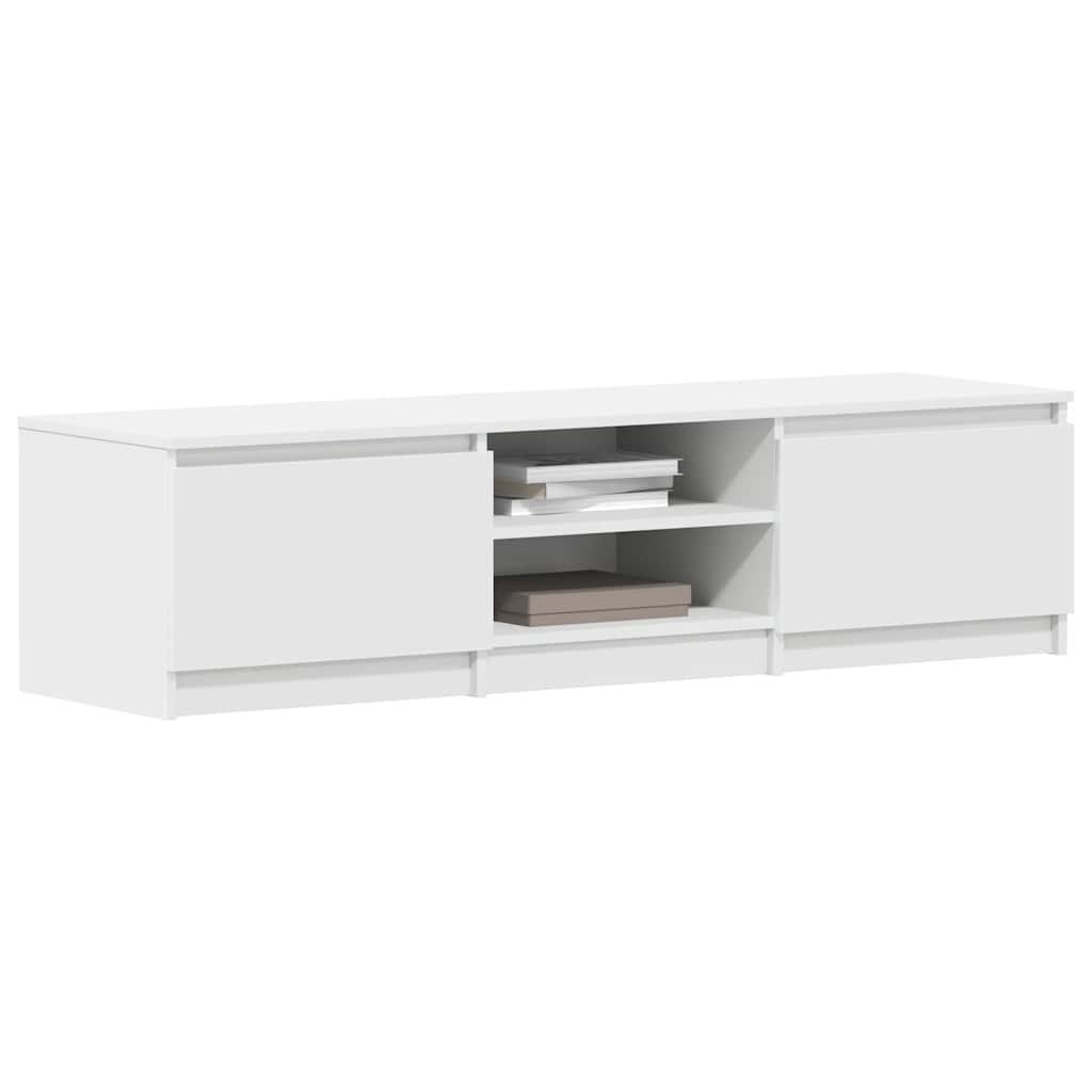 TV Meubel Wit Hout 140cm - 35% Korting! Showroommodel