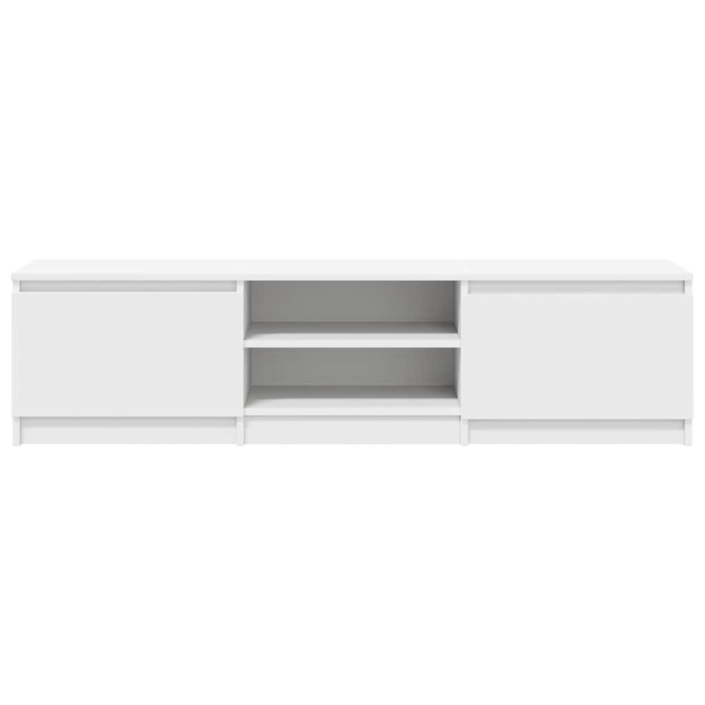 TV Meubel Wit Hout 140cm - 35% Korting! Showroommodel
