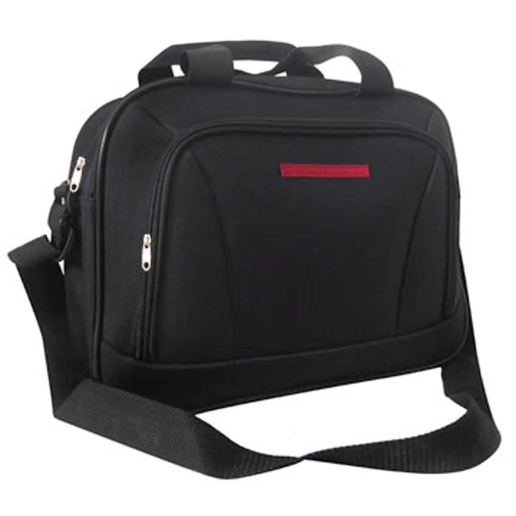 VidaXL Reiskoffer Set Zwart 5-delig - Retourdeal! 35% Korting