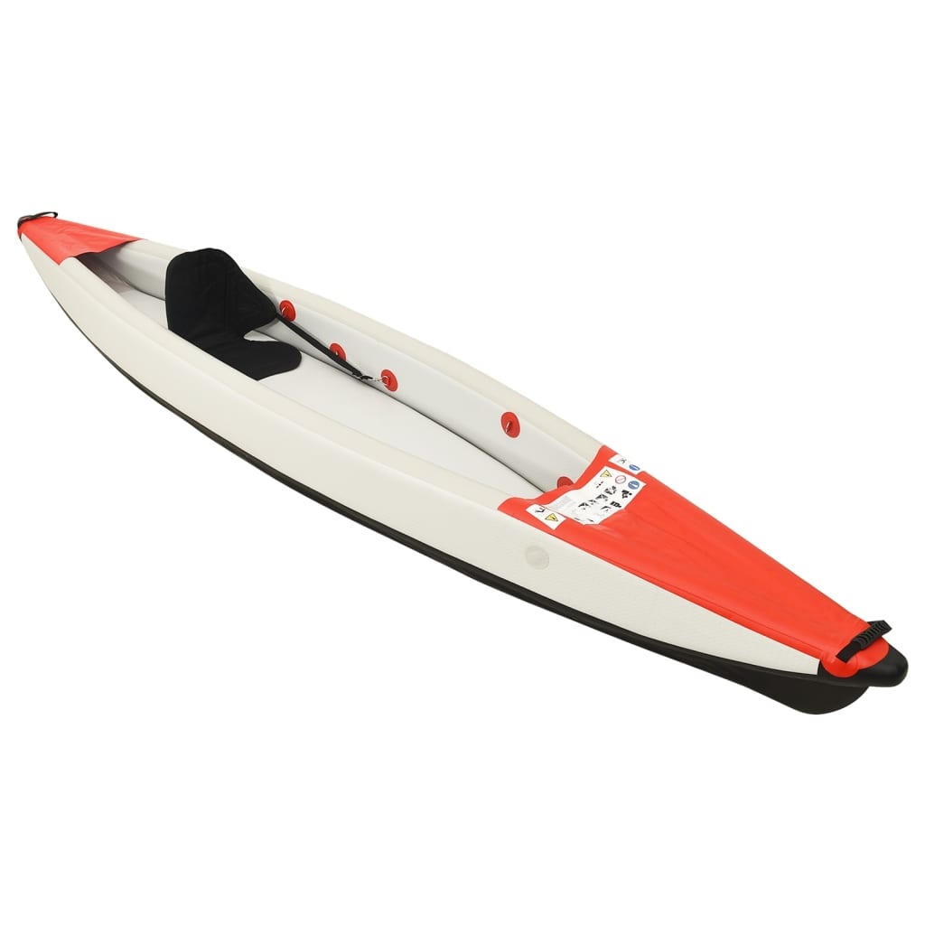 vidaXL Opblaasbare Kajak Rood -35%! 375cm - Zo Goed Als Nieuw