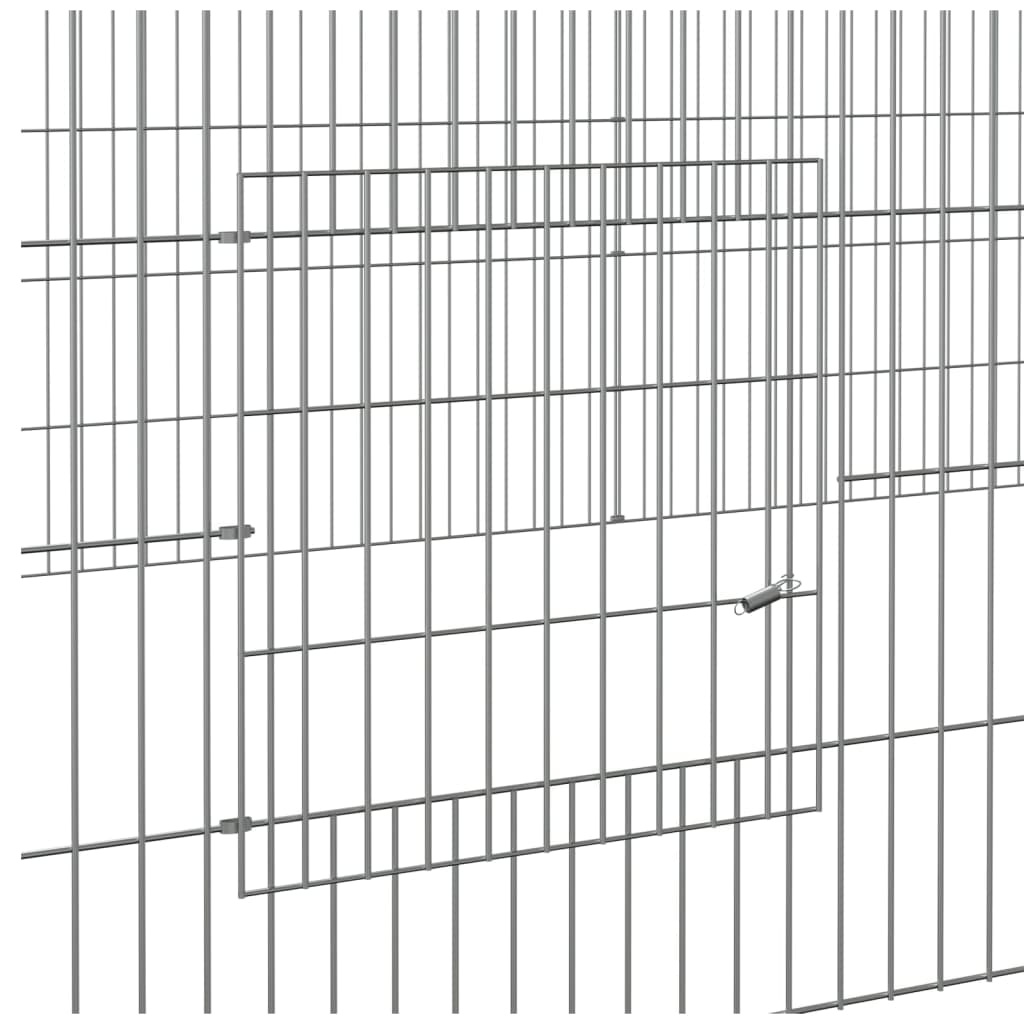 Konijnenkooi 325cm - Gegalvaniseerd - Nu 35% Korting!