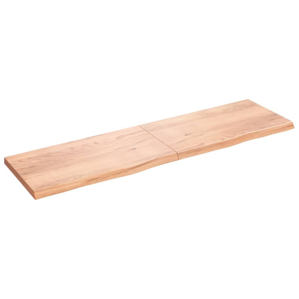 Wandschap Eiken 220x60cm Lichtbruin - 57% Korting!