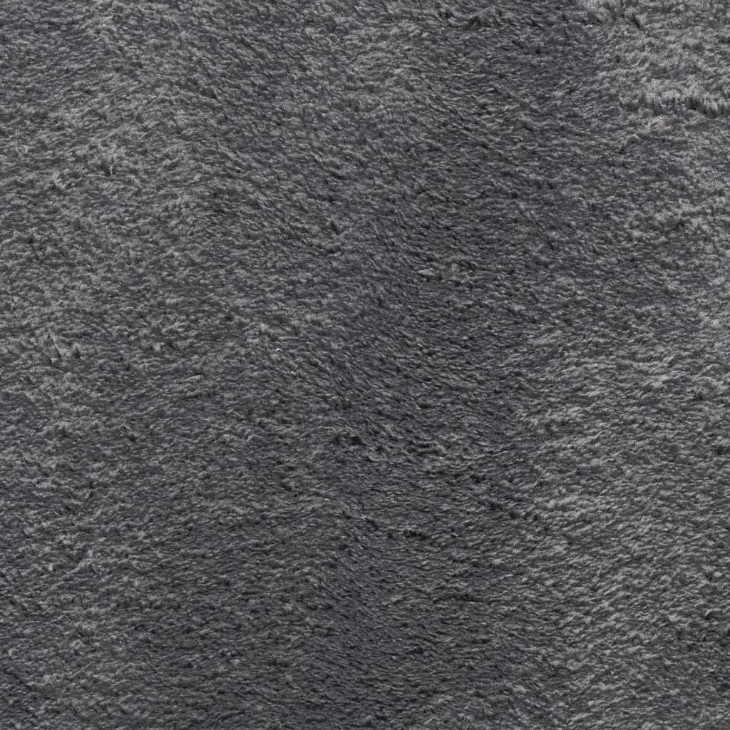 vidaXL Vloerkleed Antraciet 120x170cm - 45% Korting!