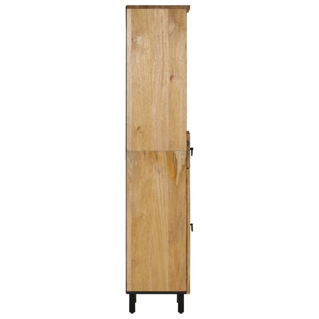 vidaXL Badkamerkast Mango 38x33x160cm - 35% Korting!