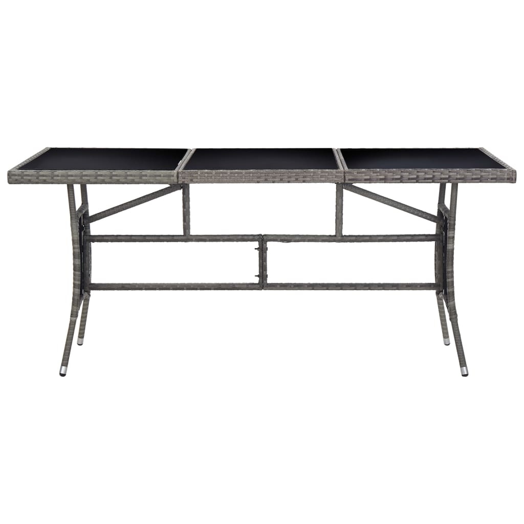 VidaXL Tuintafel Grijs 170cm - 35% Korting! Zo Goed Als Nieuw
