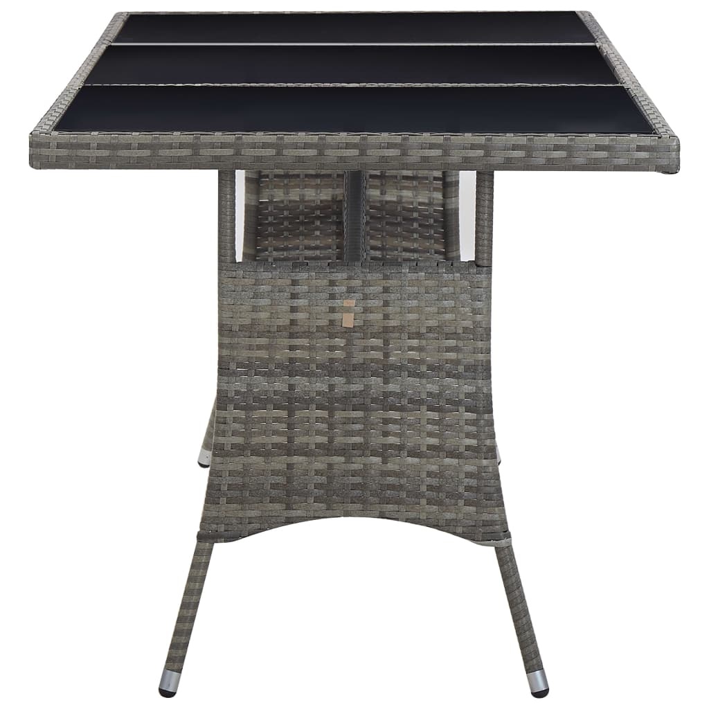 VidaXL Tuintafel Grijs 170cm - 35% Korting! Zo Goed Als Nieuw