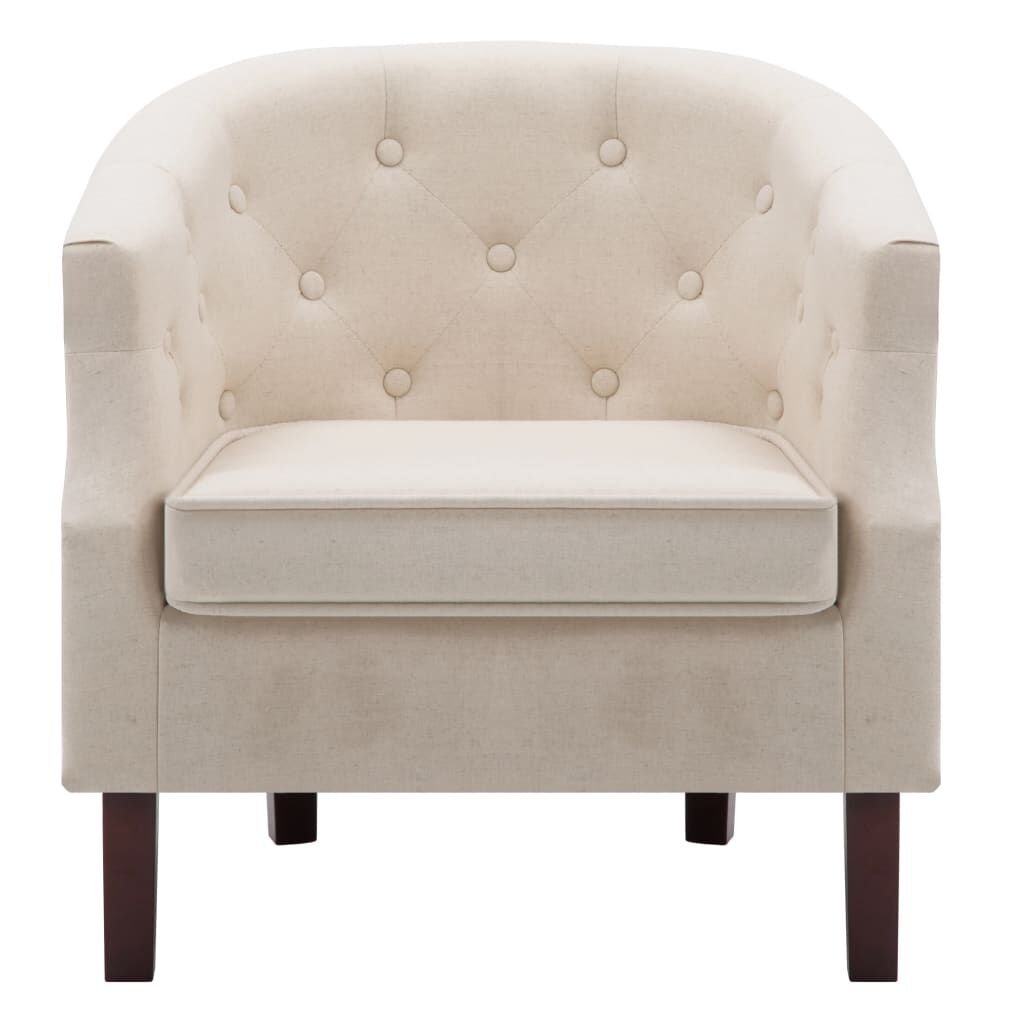 vidaXL Fauteuil Beige - Z.G.A.N. - 57% Korting!