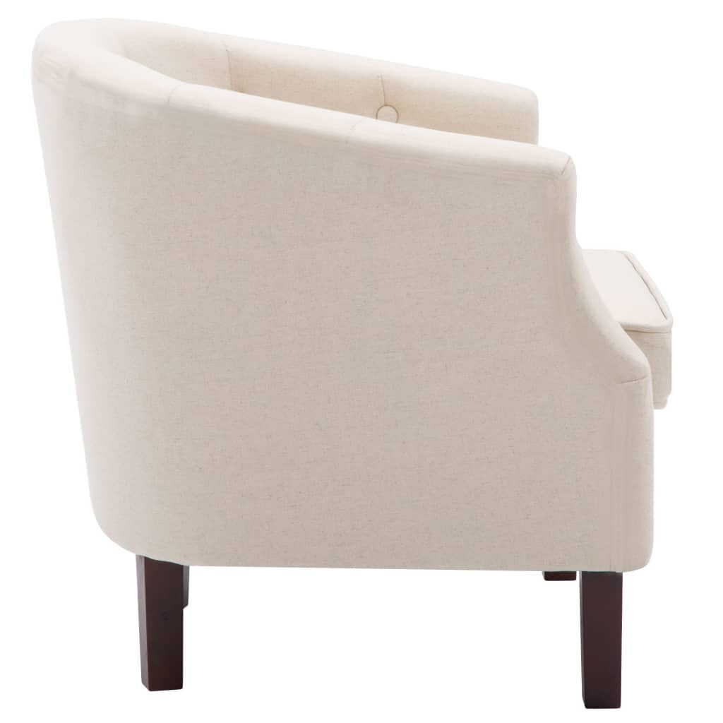 vidaXL Fauteuil Beige - Z.G.A.N. - 57% Korting!