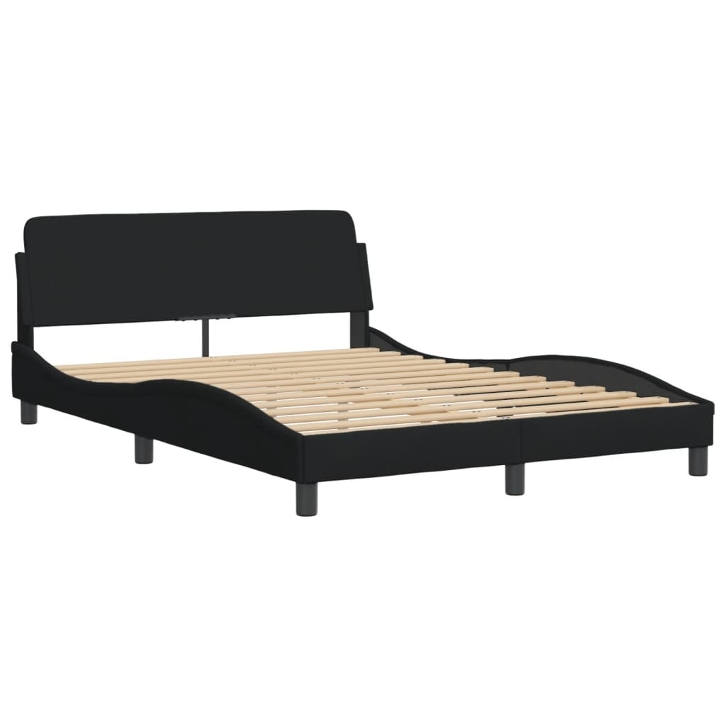 VidaXL Bedframe 120x200 Zwart - 35% Korting!