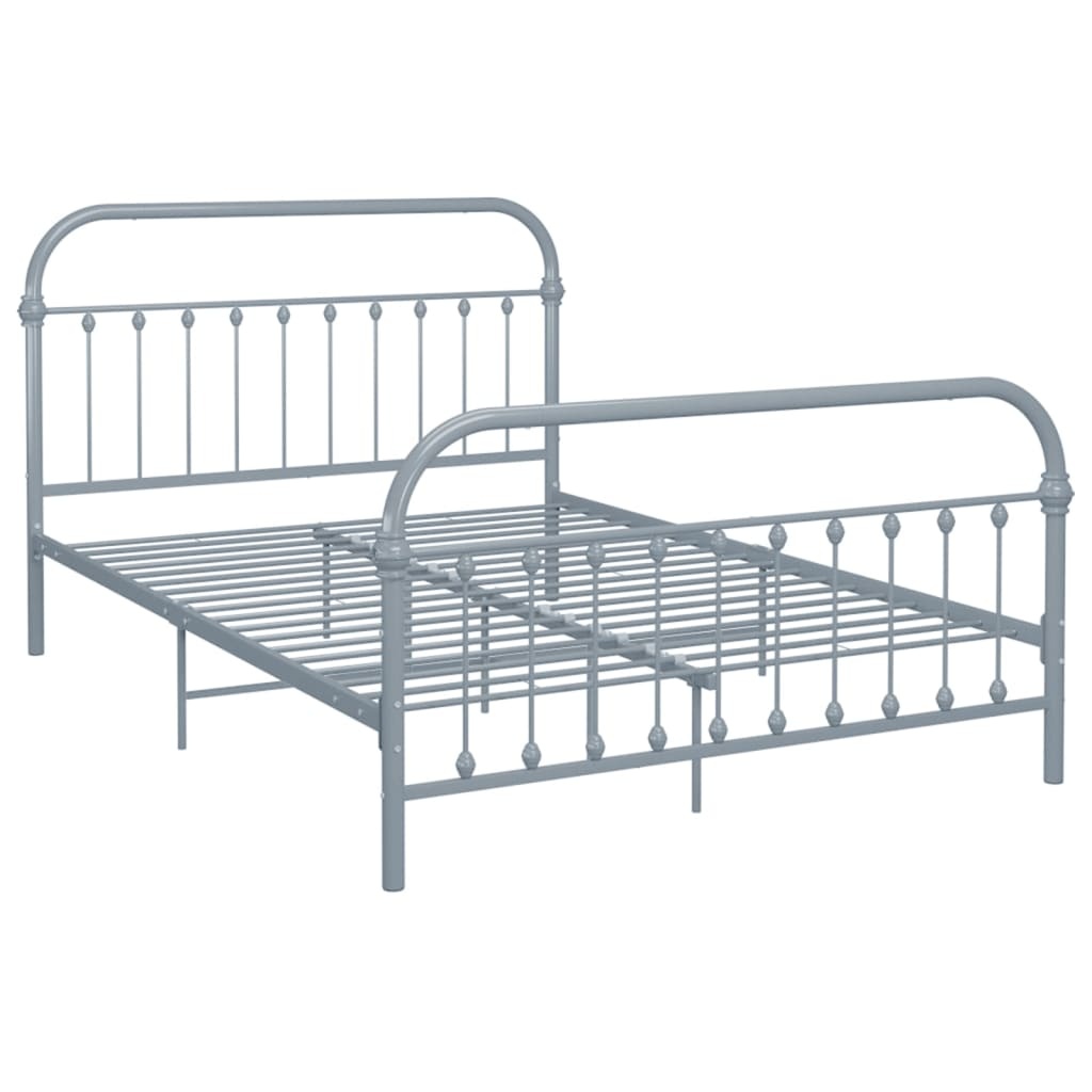 vidaXL Bedframe 120x200 Grijs - 35% Korting!
