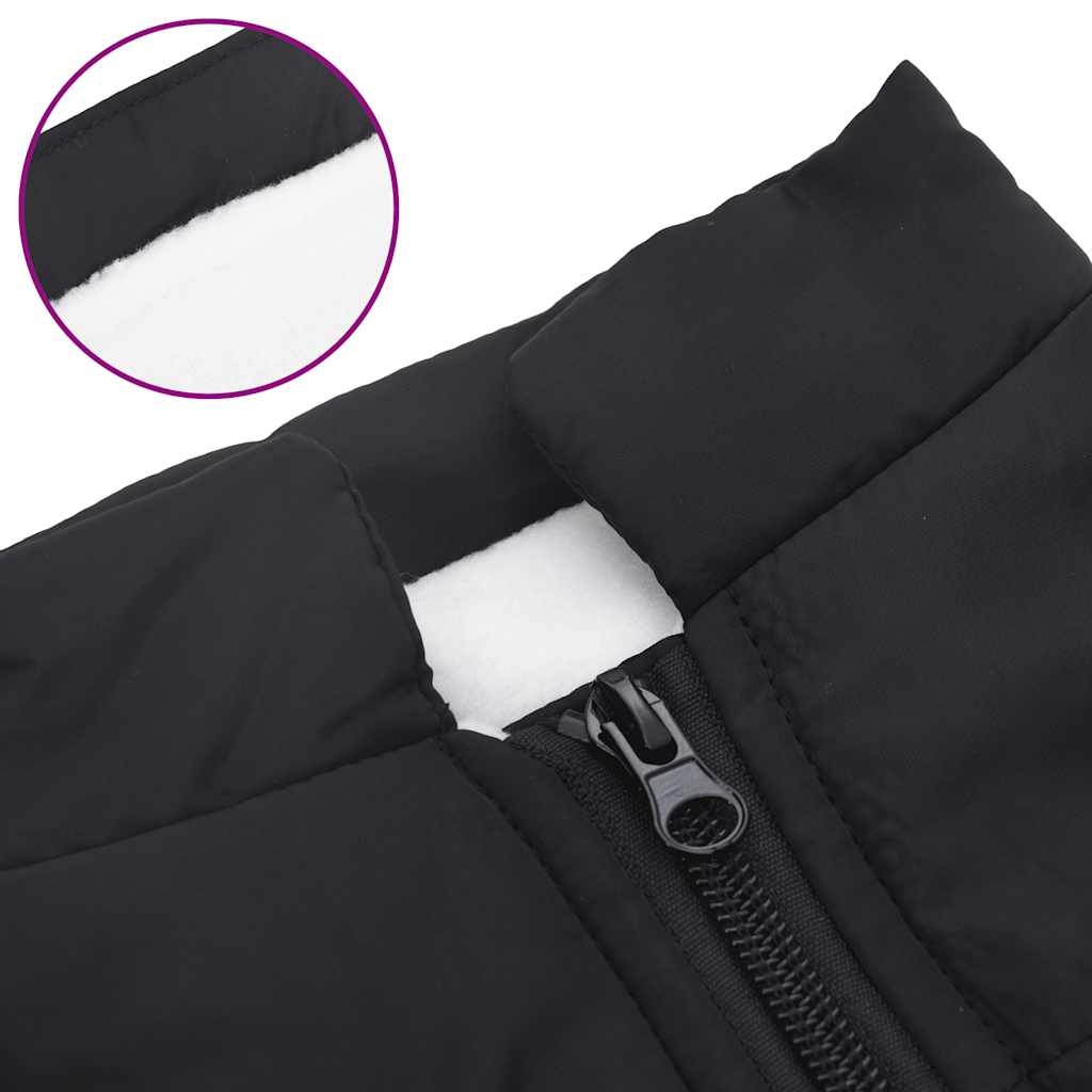 VidaXL Hondenjas met Harnas Zwart L28 - 35% Korting!
