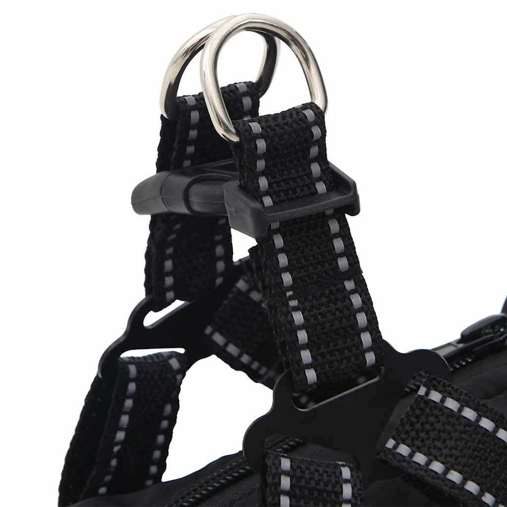 VidaXL Hondenjas met Harnas Zwart L28 - 35% Korting!