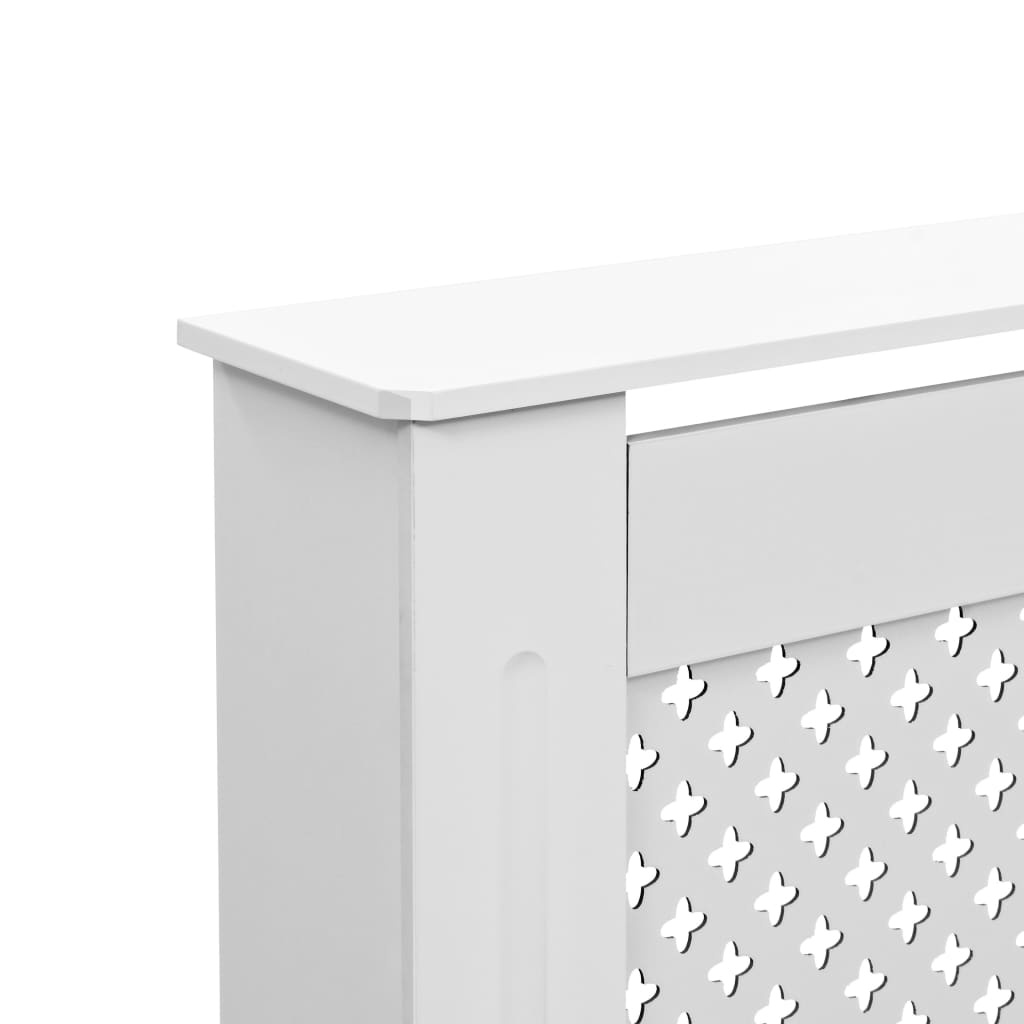 Radiatorombouw Wit MDF 112cm - Zo Goed Als Nieuw! 42% Korting