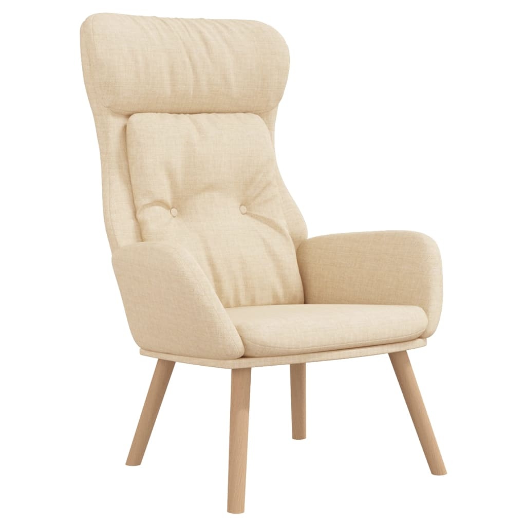vidaXL Relaxstoel Crème - Z.G.A.N. - 41% Korting!