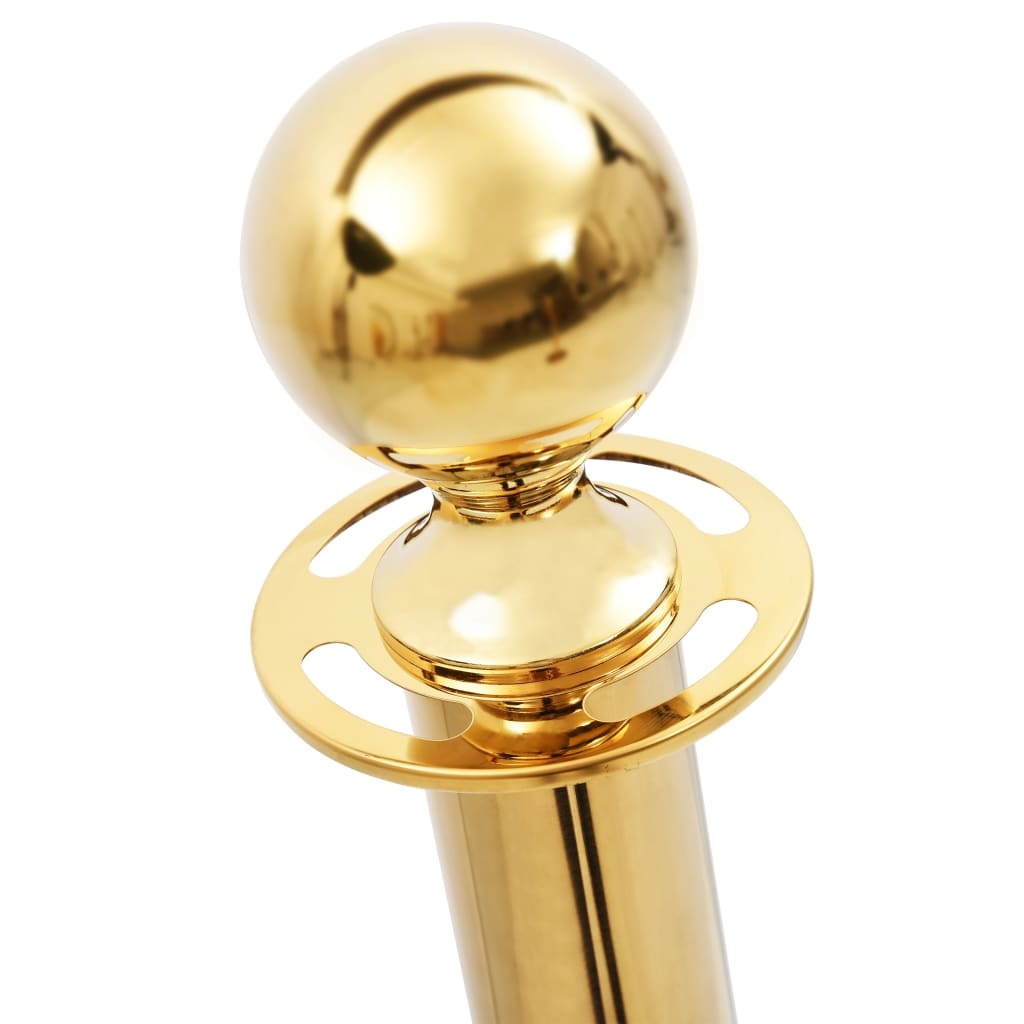 VIP Afzetpalen Set (3-dlg) Goud - 42% Korting!