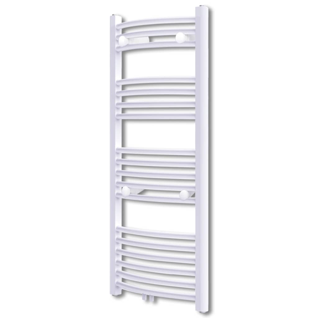 vidaXL Handdoekradiator Gebogen 500x1160 mm - 35% Korting!
