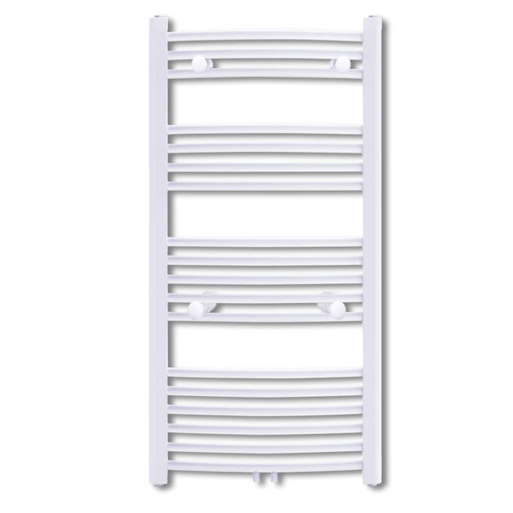 vidaXL Handdoekradiator Gebogen 500x1160 mm - 35% Korting!