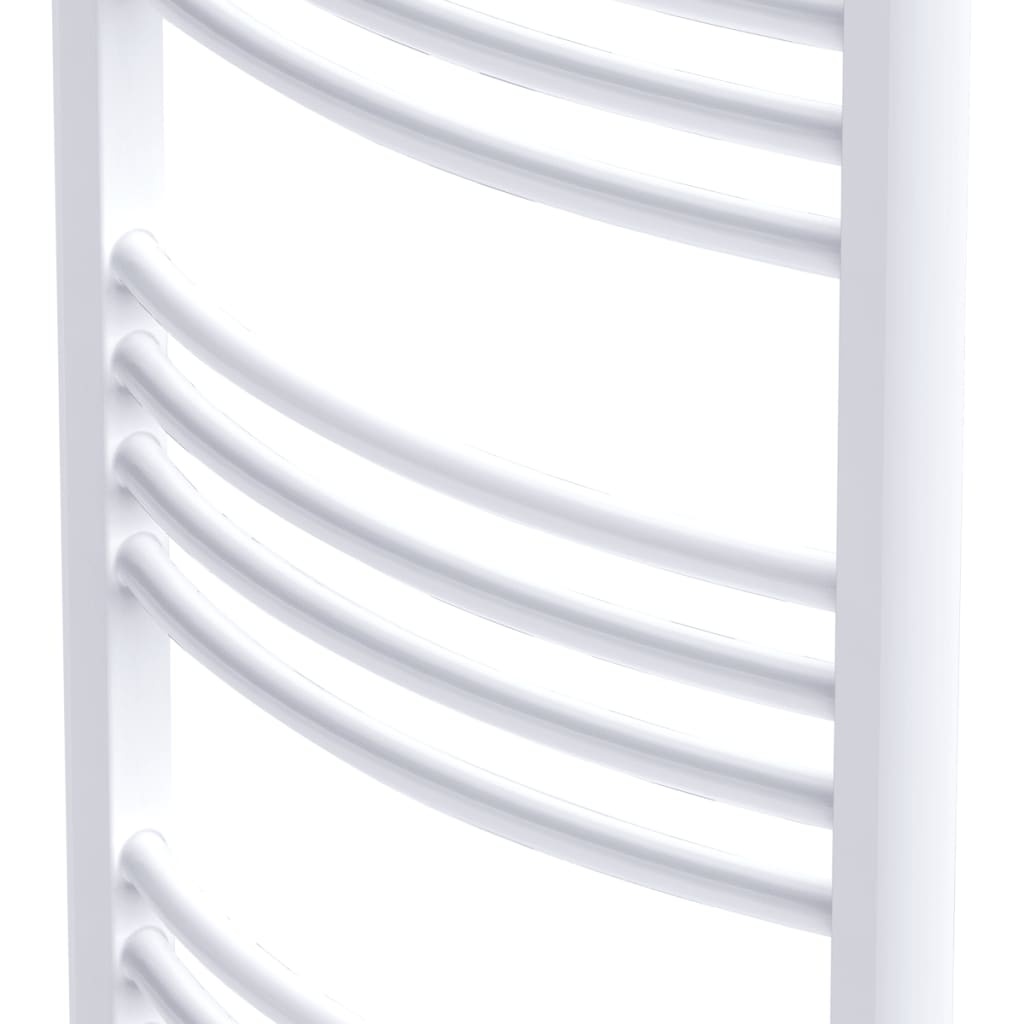 vidaXL Handdoekradiator Gebogen 500x1160 mm - 35% Korting!