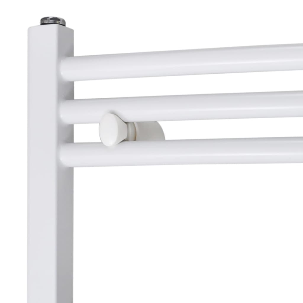 vidaXL Handdoekradiator Gebogen 500x1160 mm - 35% Korting!