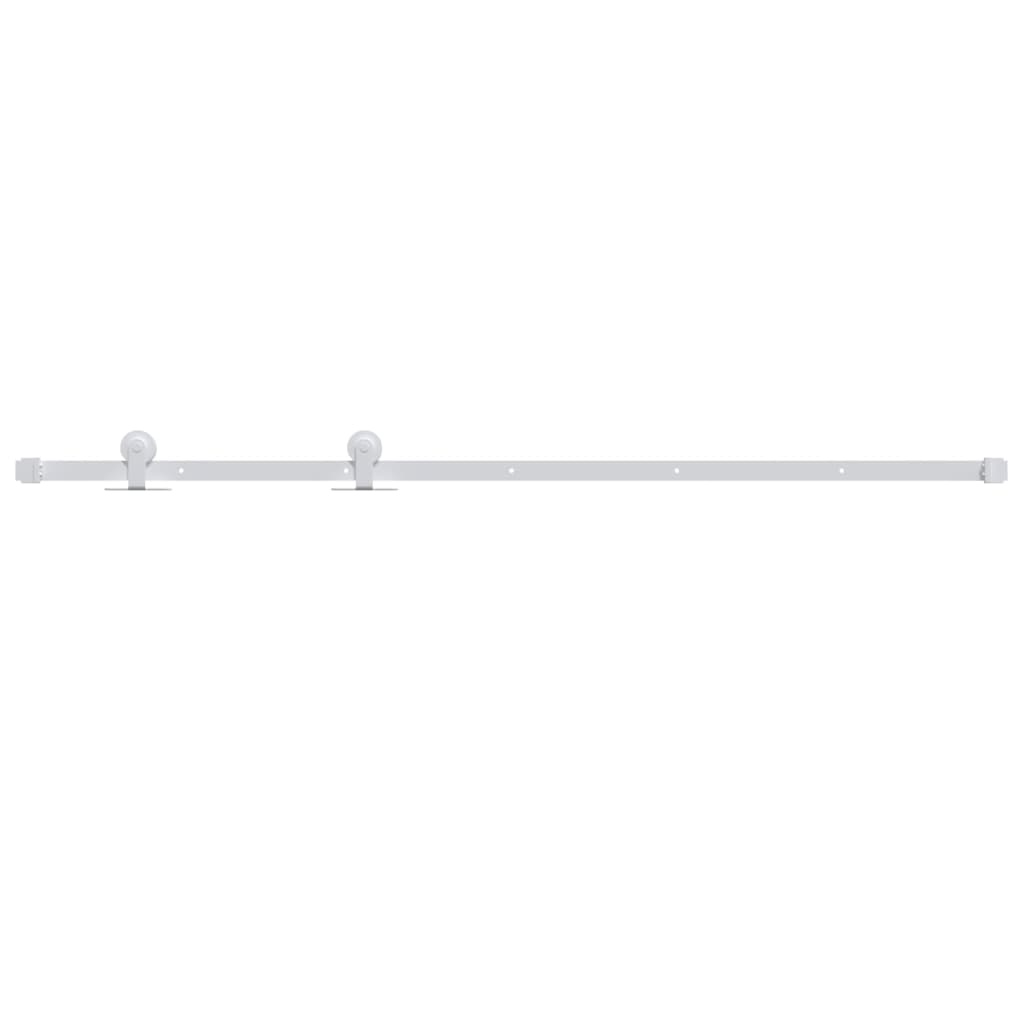 vidaXL Schuifdeur Beslagset 183cm Wit - 35% Korting!