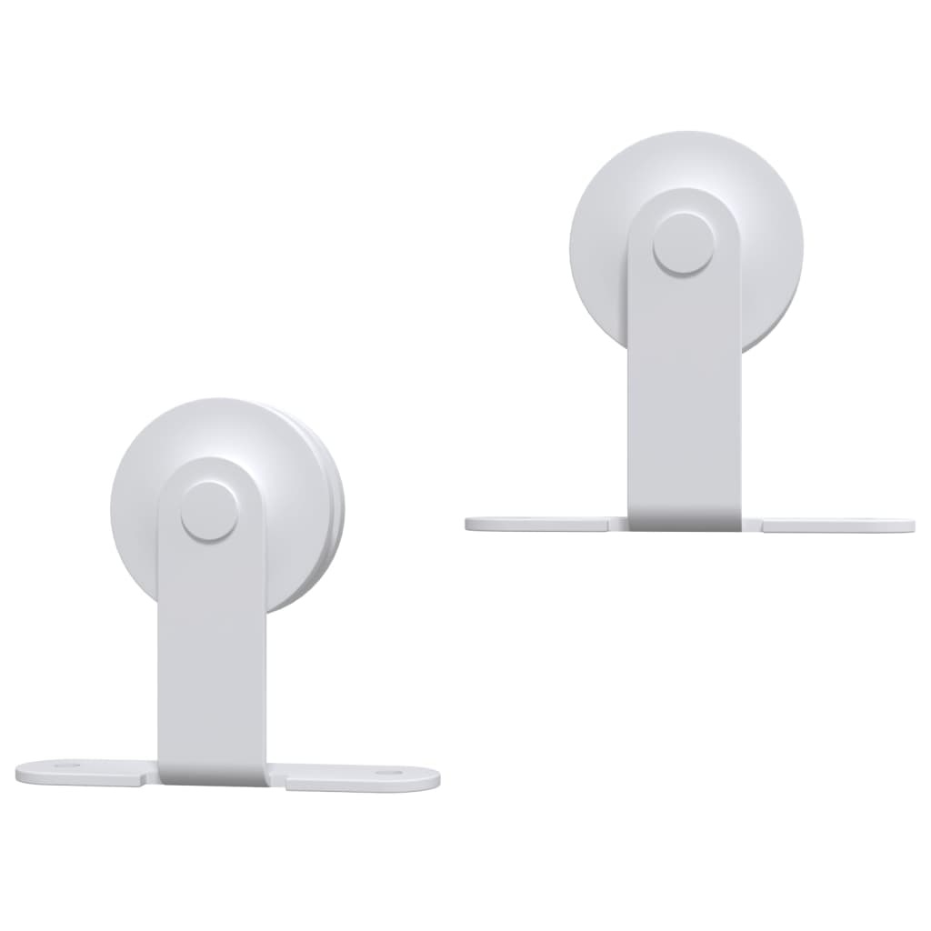vidaXL Schuifdeur Beslagset 183cm Wit - 35% Korting!