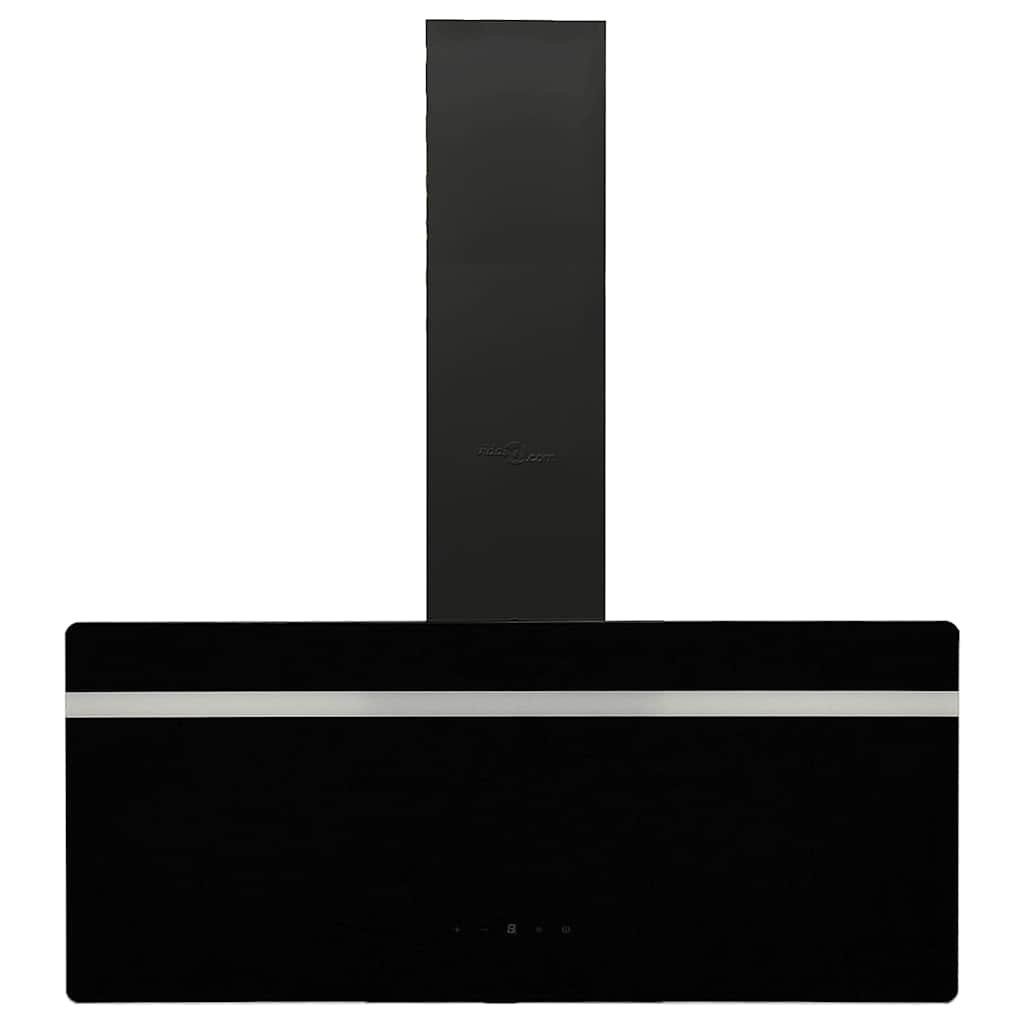vidaXL Wandafzuigkap 90cm Zwart -35% Korting!