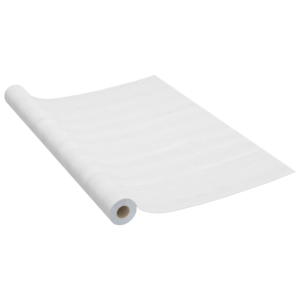 VidaXL Meubelfolie Zelfklevend Wit 500x90cm - 35% Korting!