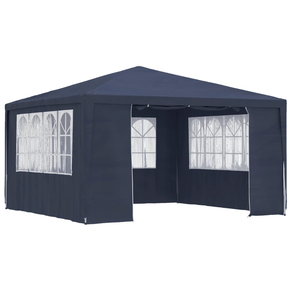 Partytent 4x4m Blauw - Topdeal! 35% Korting