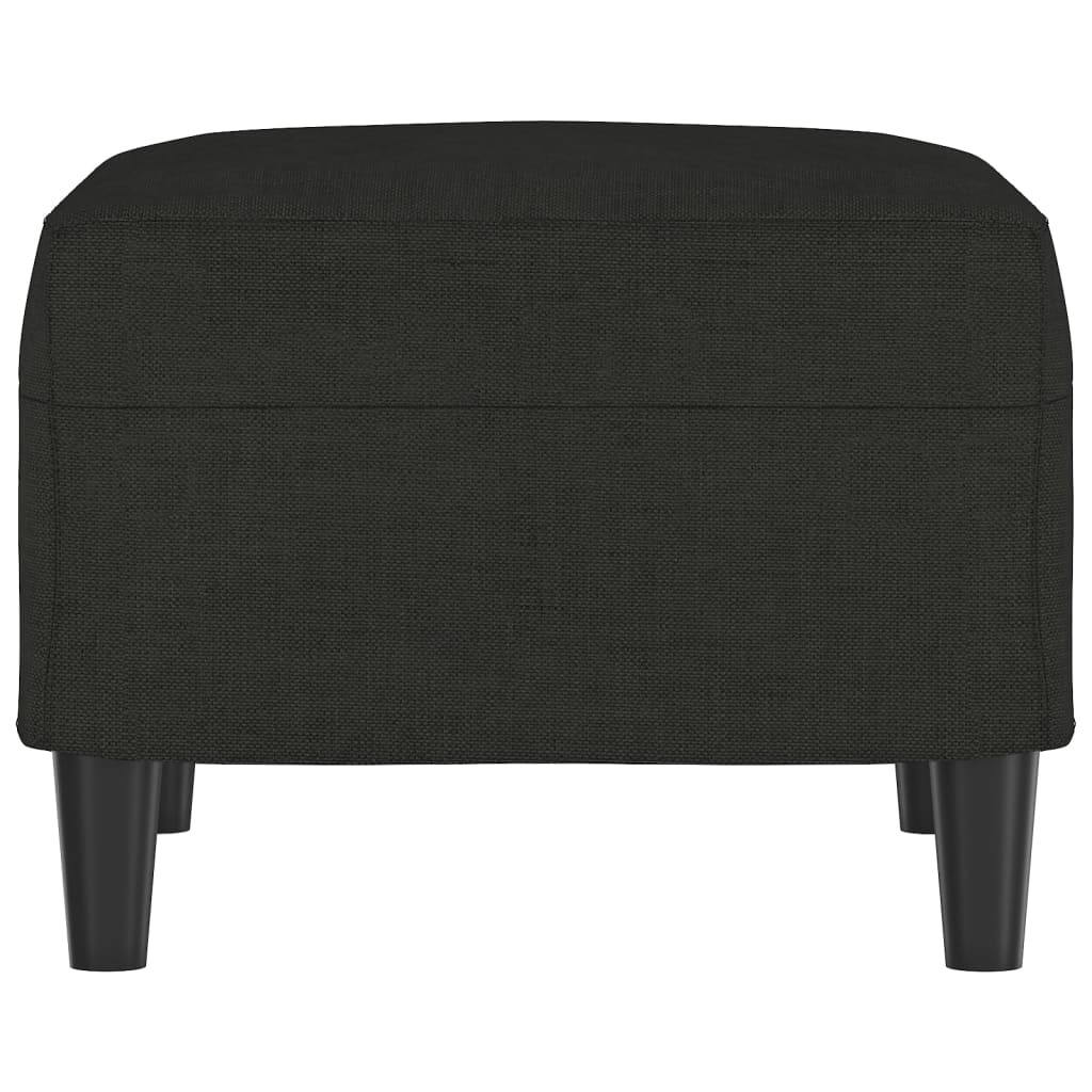 vidaXL Voetenbank Zwart - 60x50x41cm - 35% Korting!