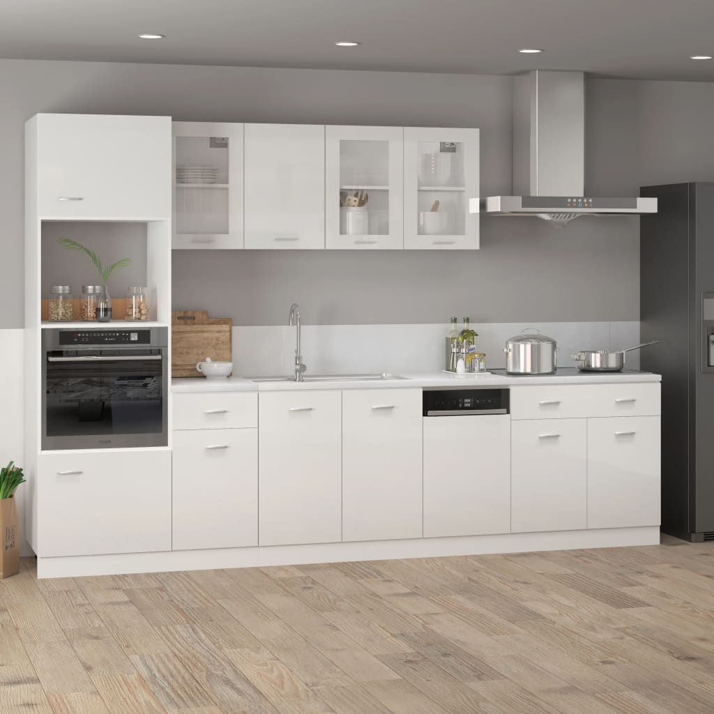 VidaXL Onderkast Lyon Wit Hoogglans - 80cm - 47% Korting!