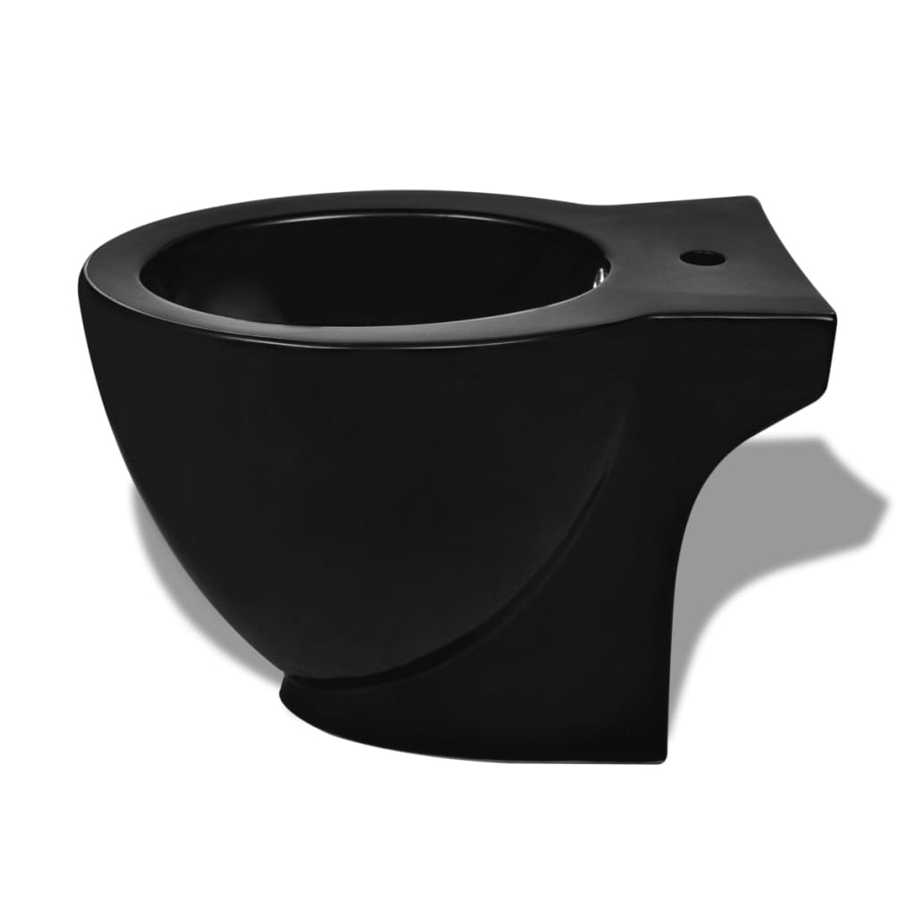 Zwarte Keramische Bidet - Staand Model - 35% Korting!