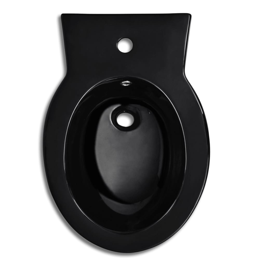 Zwarte Keramische Bidet - Staand Model - 35% Korting!