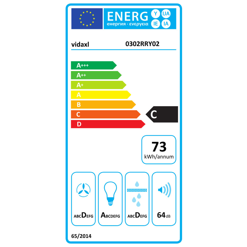 vidaXL Afzuigkap Hangend 37cm RVS - 35% Korting!