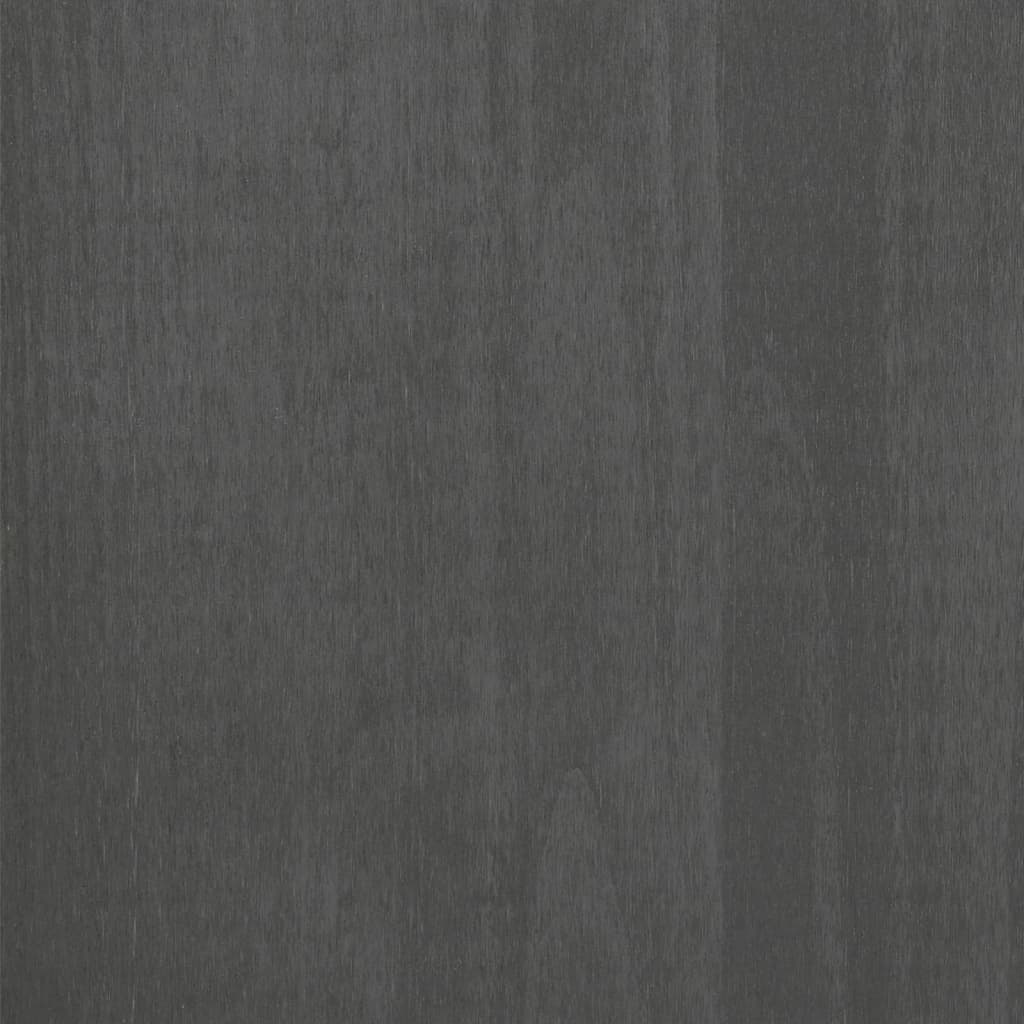 vidaXL Tv-meubel Grenen Donkergrijs 106cm - 35% Korting!