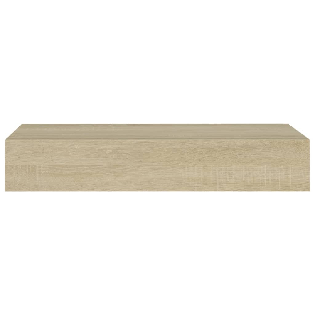 Wandschappen met Lade - 60cm Eiken - 35% Korting!