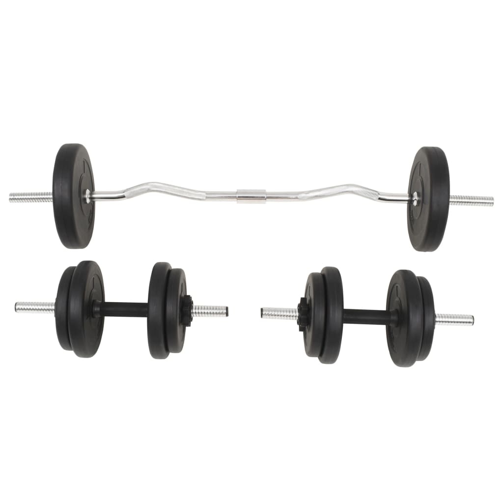 vidaXL Halterset 30kg - 35% Korting! Topdeal!