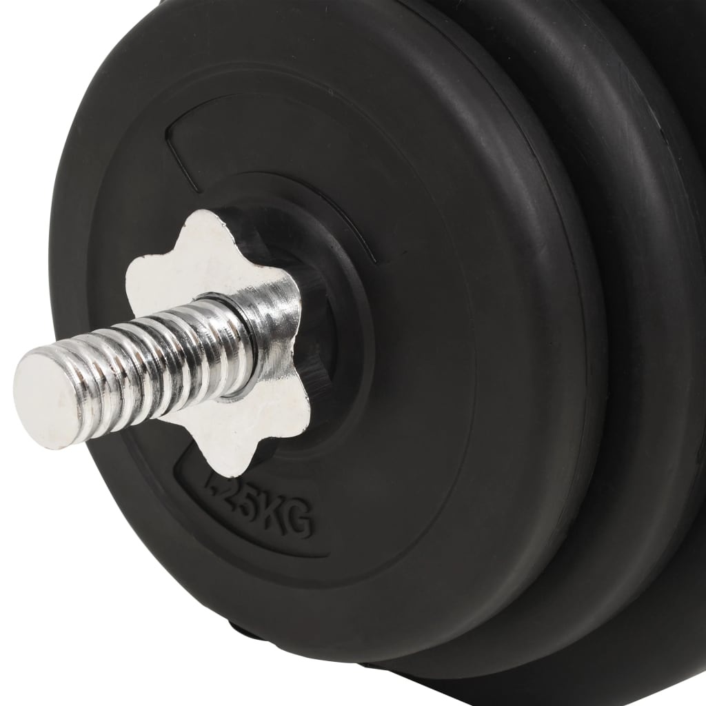 vidaXL Halterset 30kg - 35% Korting! Topdeal!