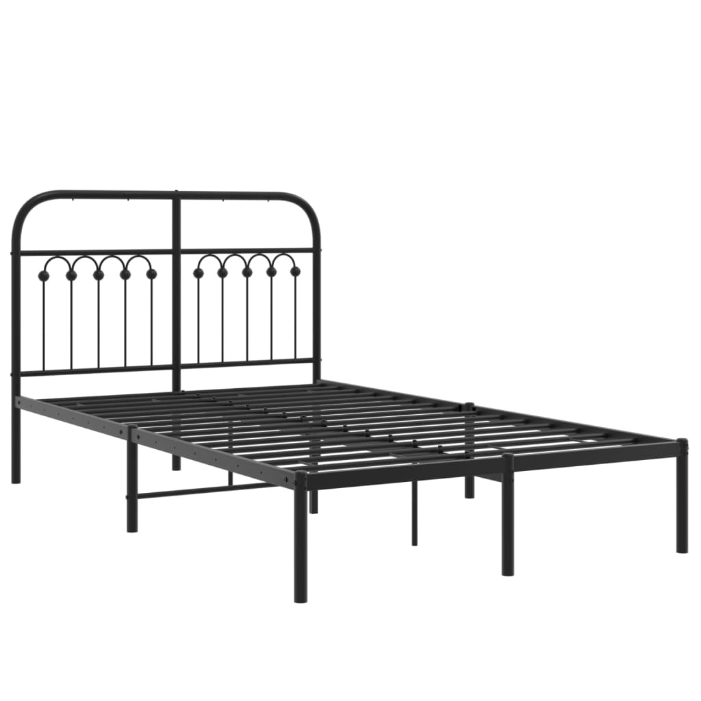 VidaXL Bedframe 120x200 Zwart - 47% Korting!