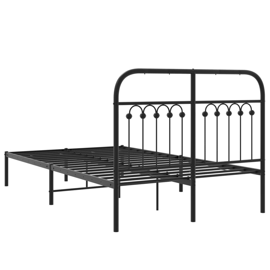 VidaXL Bedframe 120x200 Zwart - 47% Korting!