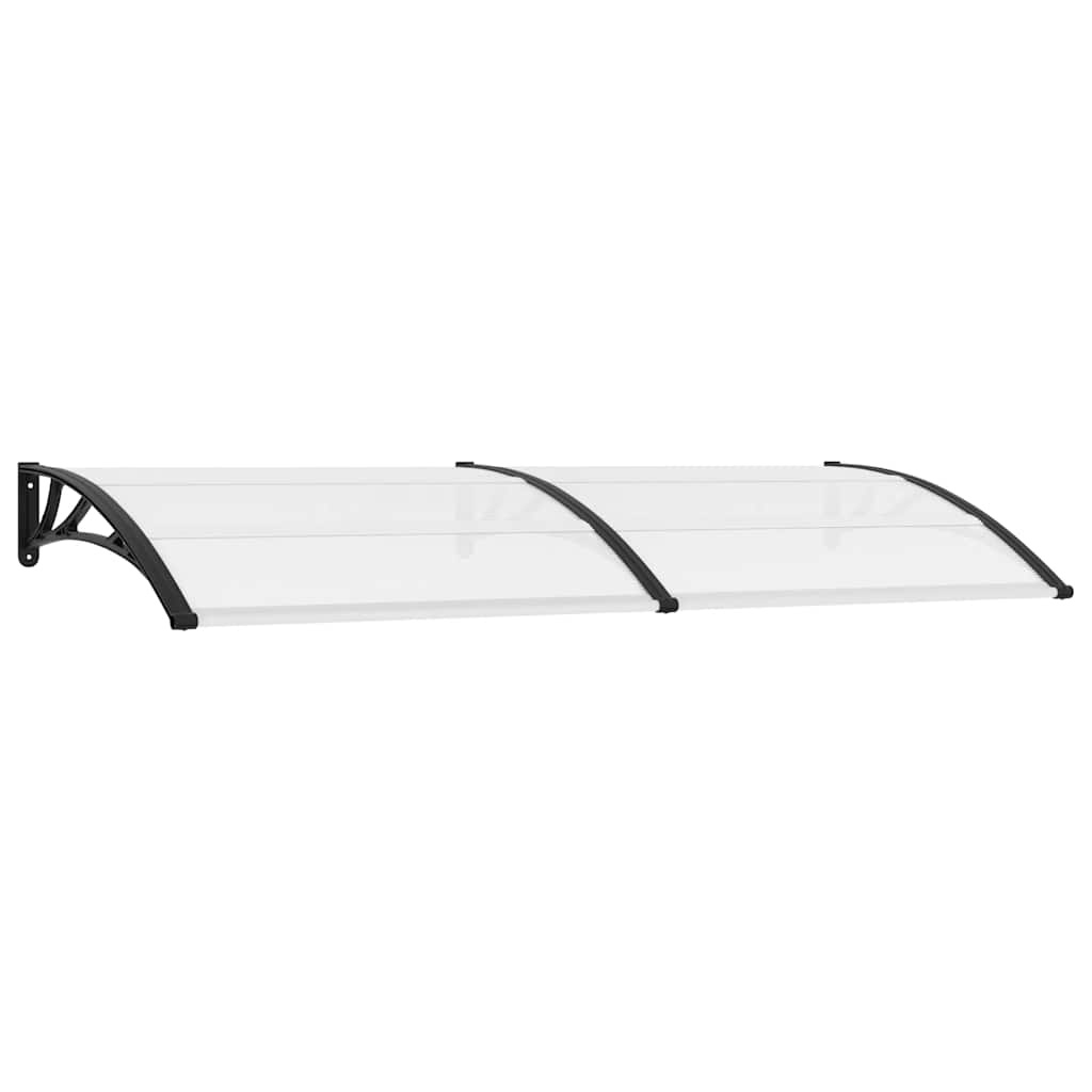 VidaXL Deurluifel 240x75cm Zwart/Transparant - 35% Korting!
