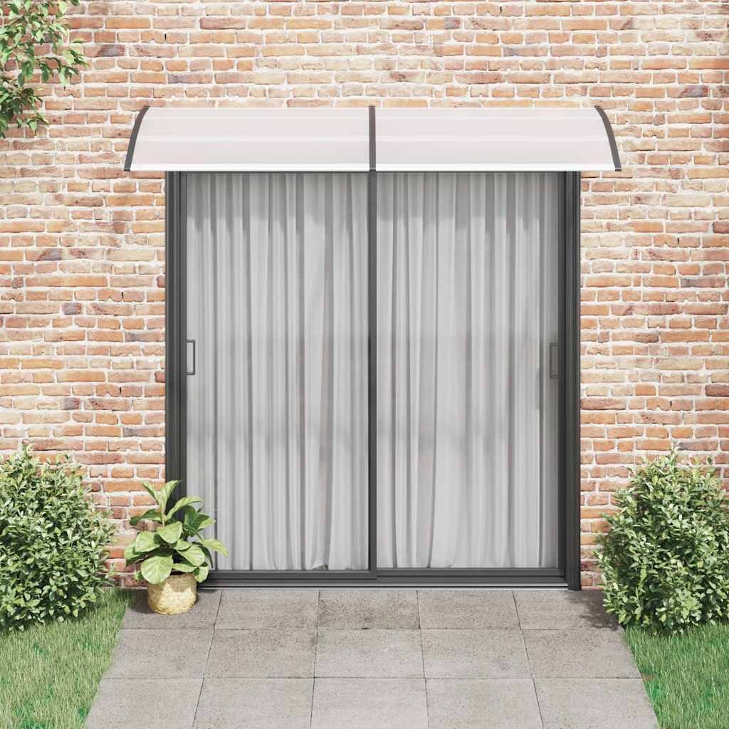 VidaXL Deurluifel 240x75cm Zwart/Transparant - 35% Korting!