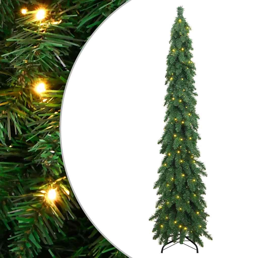 Kunstkerstboom met LED Verlichting 210cm - 47% Korting!