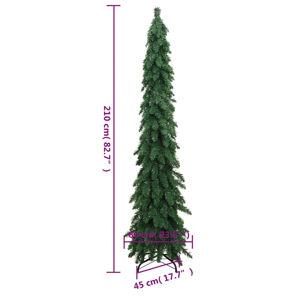Kunstkerstboom met LED Verlichting 210cm - 47% Korting!